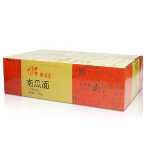 Упаковка коробки Liji 1,75 кг вкусная тыквенная лапша с низкой солью лапша с пищевым волокном