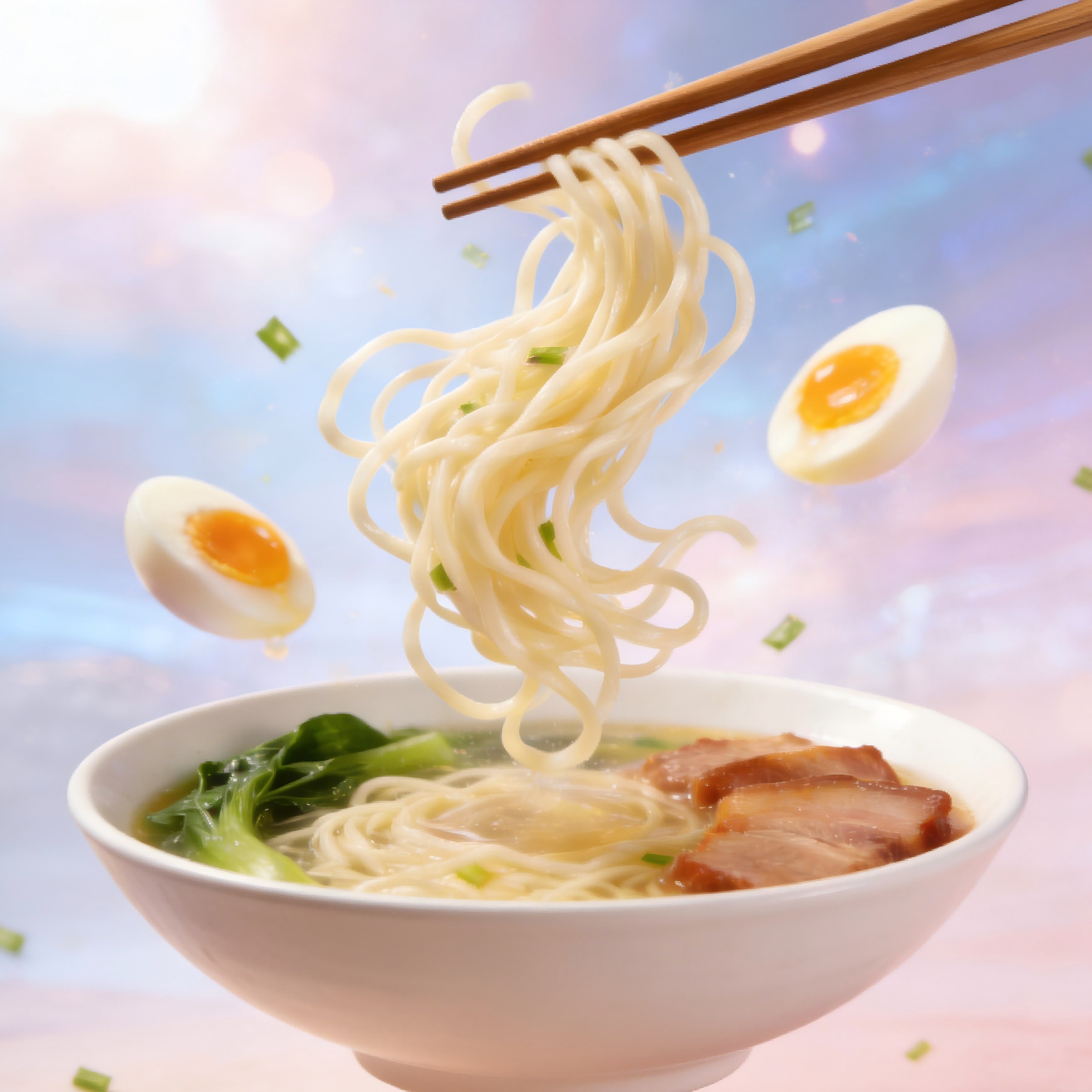 яичная лапша 